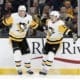 Pittsburgh Penguins Bryan Rust and Evgeni Malkin