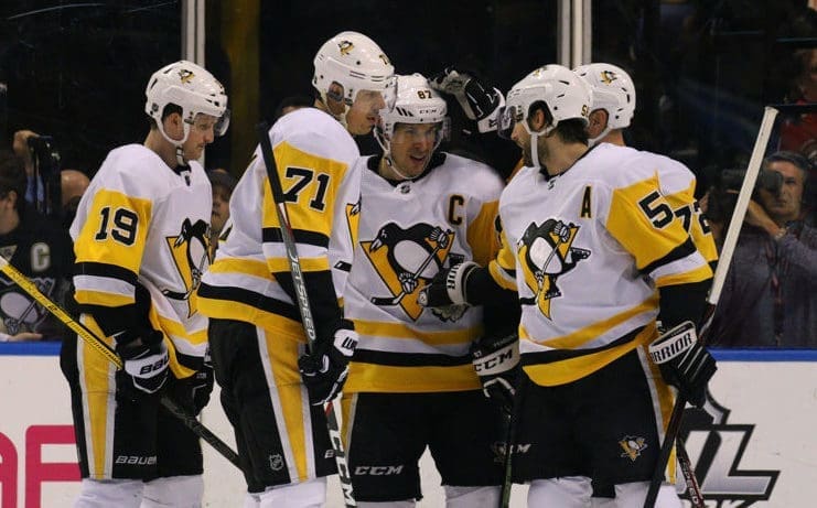 NHL return, Pittsburgh Penguins Sidney Crosby, Evgeni Malkin, Kris Letang, Jared McCann