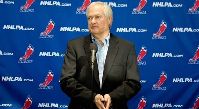 NHL return NHLPA Donald Fehr