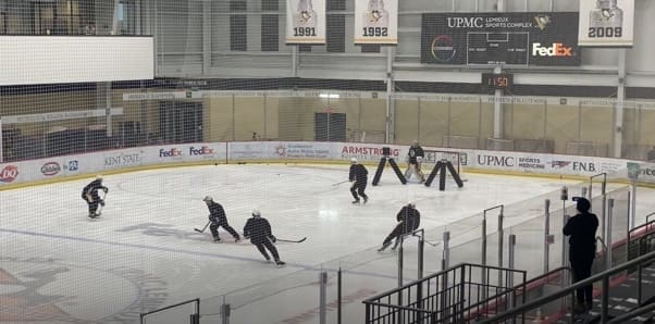 Pittsburgh Penguins practice, UPMC Lemieux Complex