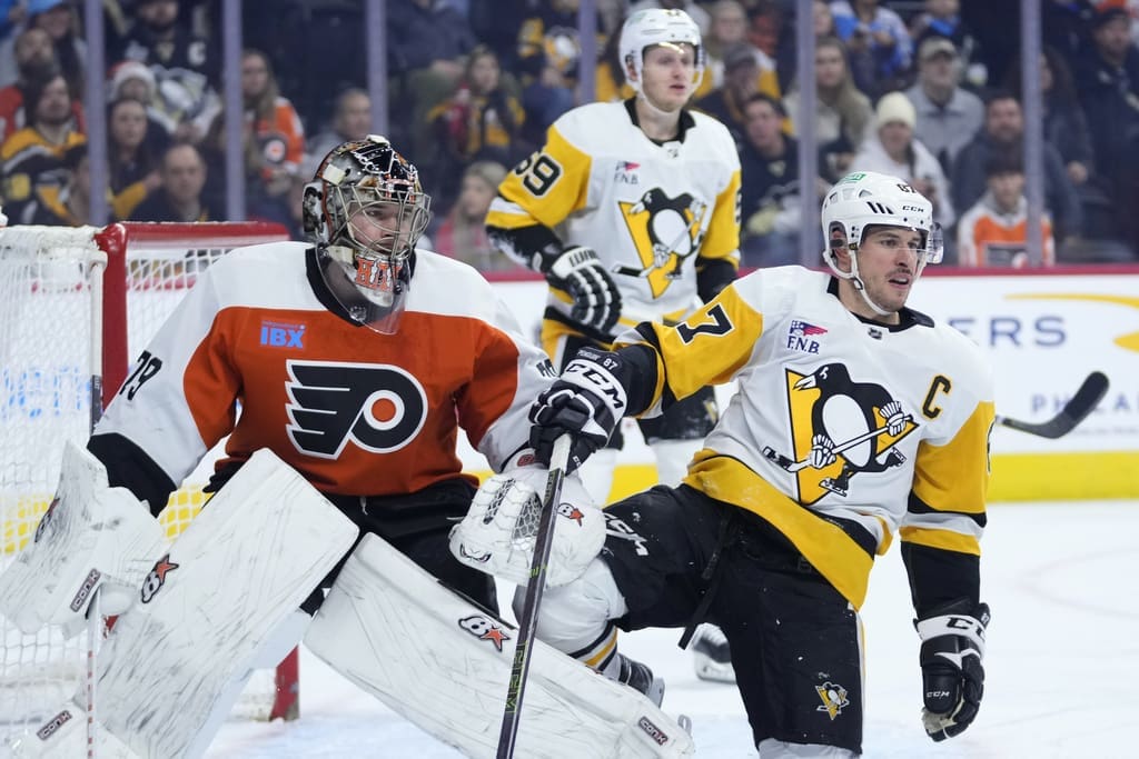 Pittsburgh Penguins game, Sidney Crosby, Philadelphia Flyers Cart Hart