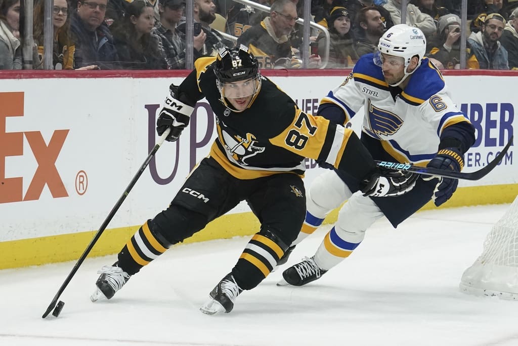 Pittsburgh Penguins, SIdney Crosby. Also, NHL trade talk and the playoff race