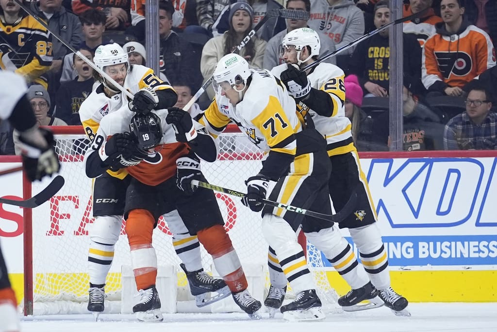 Pittsburgh Penguins game, analysis, new lines, win over Flyers