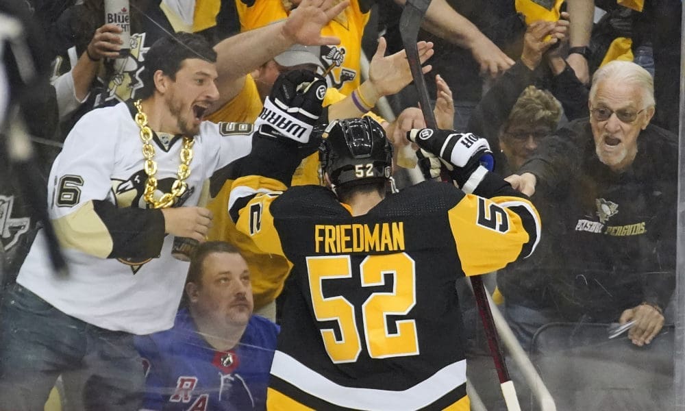 PIttsburgh Penguins, Mark Friedman, Game 4 New York Rangers