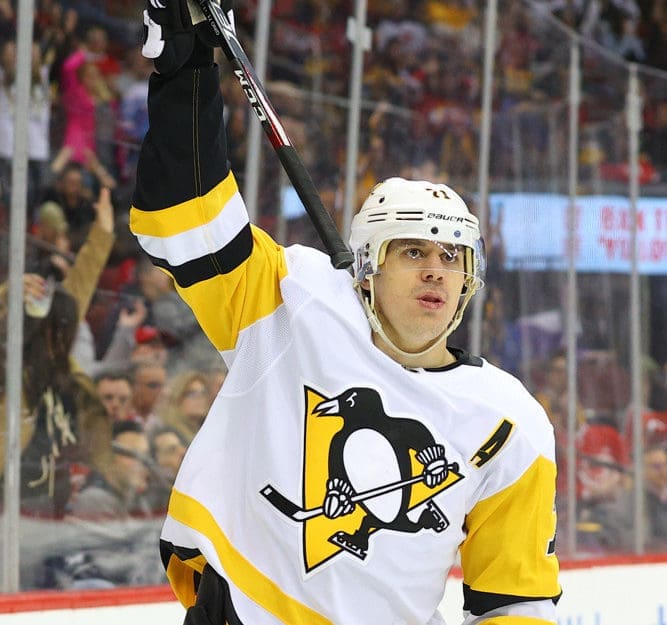 NHL Return Pittsburgh Penguins Evgeni Malkin