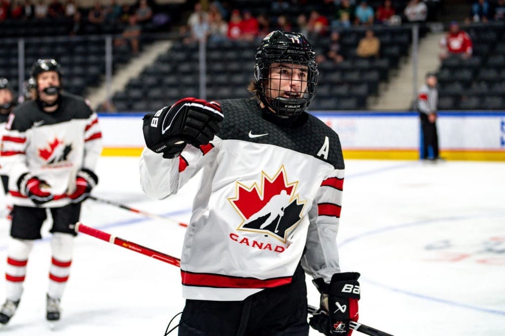 Brayden Yager, Team Canada. Photo Courtesy of Team Canada