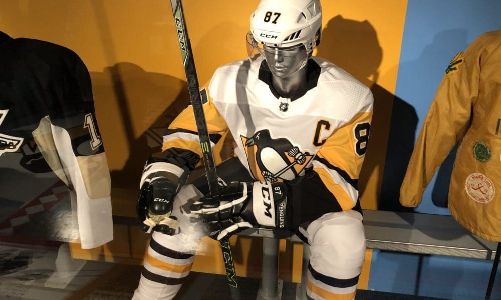 Sidney Crosby Pittsburgh Penguins Uniform Heinz History Center