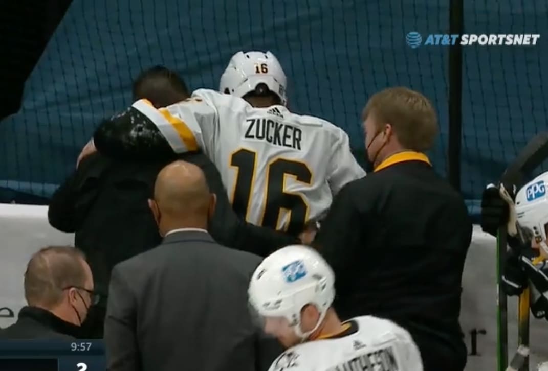 Pittsburgh Penguins Jason Zucker Injury