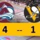 Pittsburgh Penguins Game Lose 4-1 Colorado Avalanche