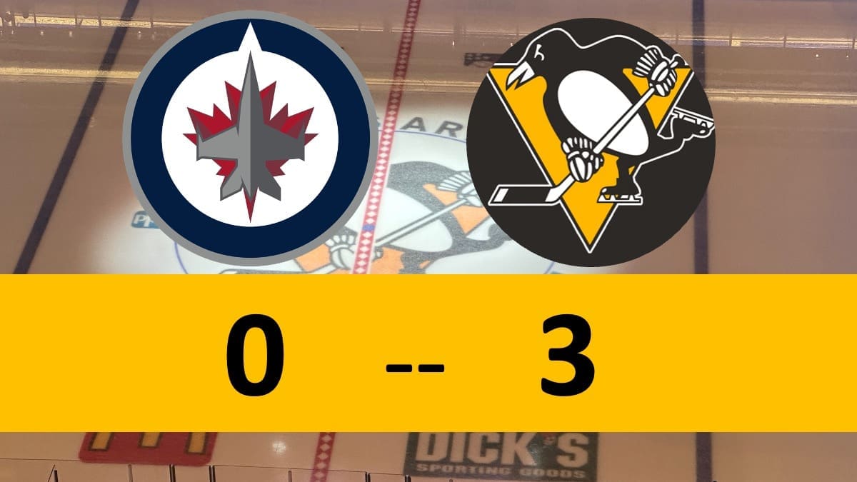 Pittsburgh Penguins Game Win 3-0 Winnipeg Jets