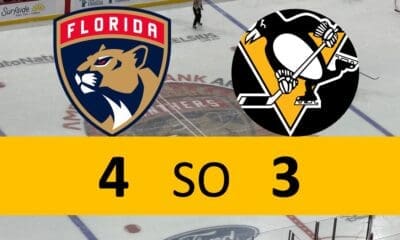 Pittsburgh Penguins Game lose 4-3 SO Florida Panthers