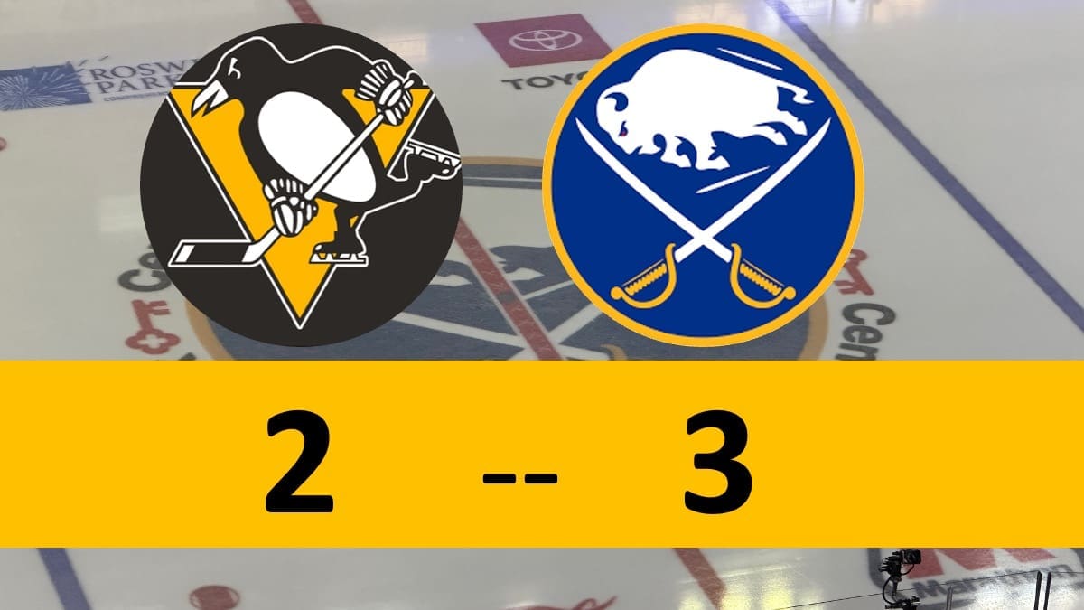 Buffalo Sabres 3, Penguins 2