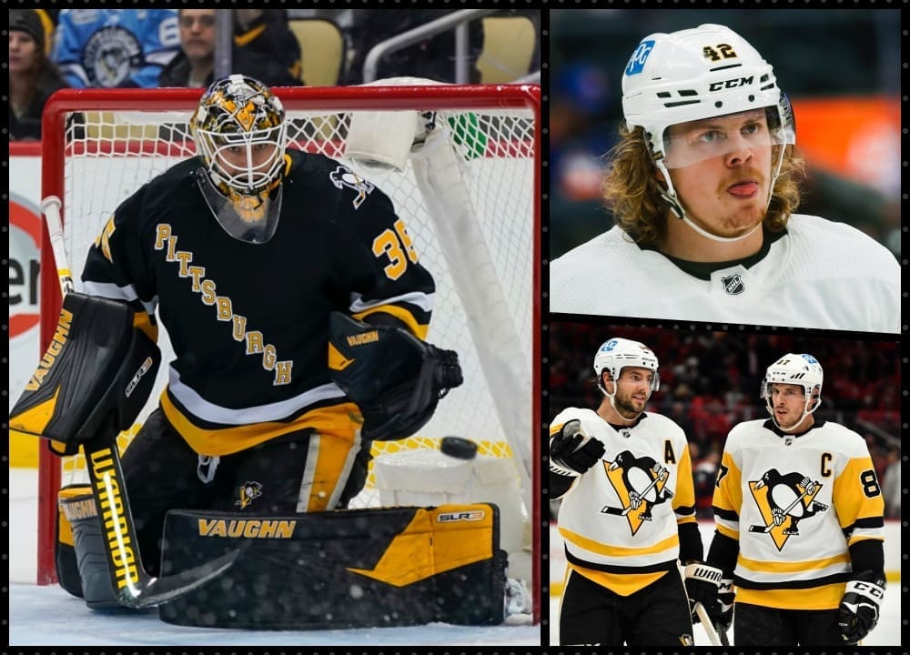 Pittsburgh Penguins, Tristan Jarry, Kasperi Kapanen, Sidney Crosby