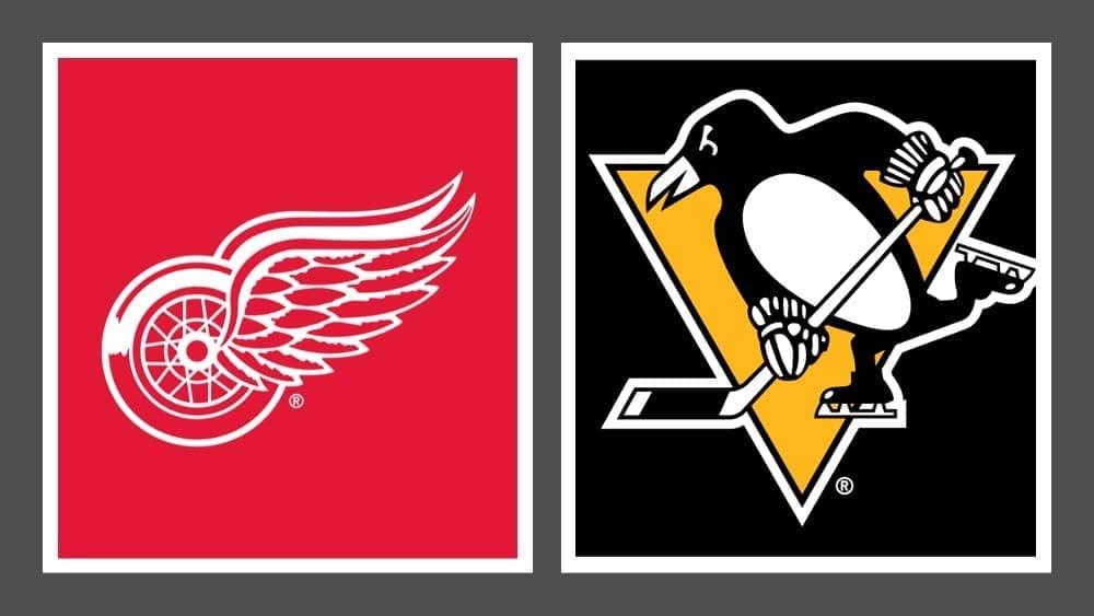 Pittsburgh Penguins game, Detroit Red Wings