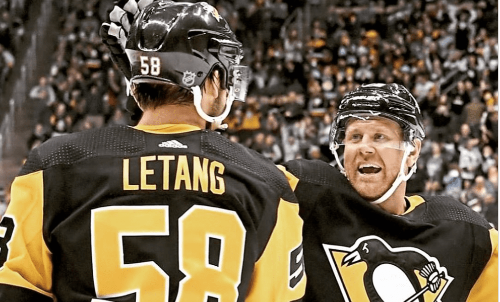 Pittsburgh Penguins Kris Letang, Patric Hornqvist