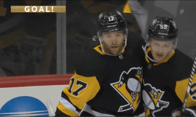 Pittsburgh Penguins Bryan Rust, Sidney Crosby