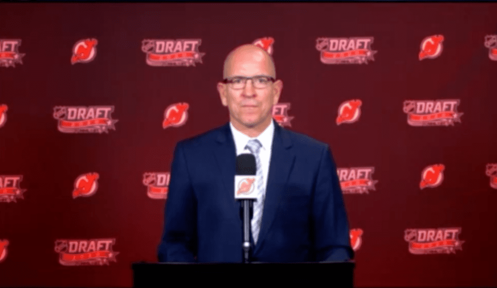 NHL trade block, Pittsburgh Penguins GM search, Tom Fitzgerald New Jersey Devils
