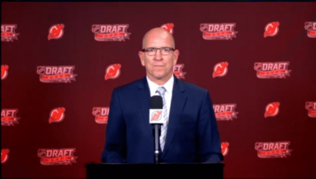 NHL trade block, Pittsburgh Penguins GM search, Tom Fitzgerald New Jersey Devils