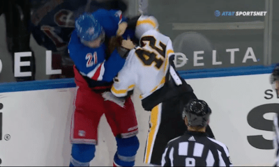 Pittsburgh Penguins Kasperi Kapanen fight