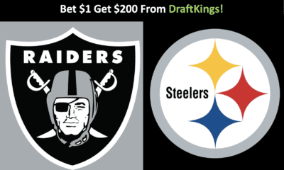 Pittsburgh Steelers bets, Las Vegas Raiders