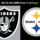 Pittsburgh Steelers bets, Las Vegas Raiders