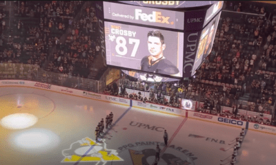 Sidney Crosby ovation, Pittsburgh Penguins