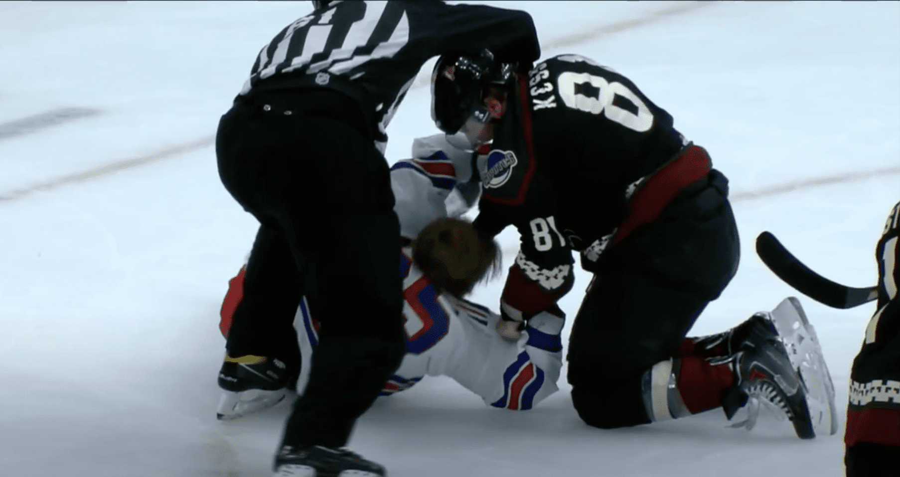 Phil Kessel fight, Pittsburgh Penguins
