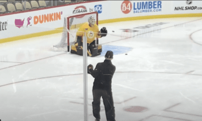Pittsburgh Penguins, Tristan Jarry Faces Shots
