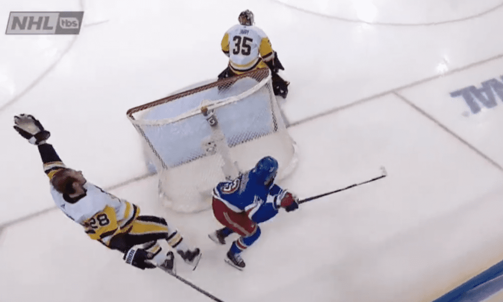 Pittsburgh Penguins, Marcus Pettersson, helmet rule
