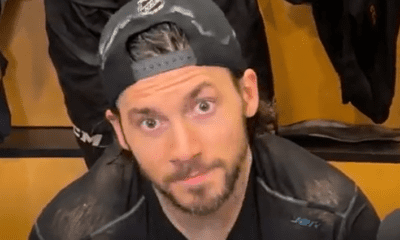 Kris Letang, after his 1,000th game