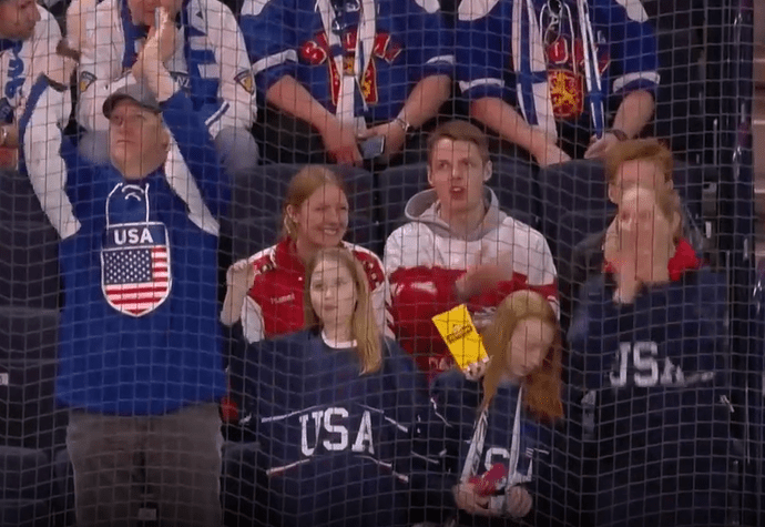 Team USA fans