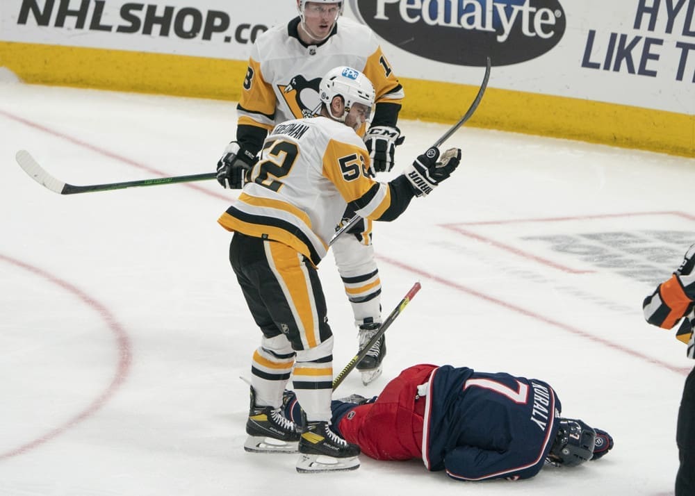 Pittsburgh Penguins, Mark Friedman spearing