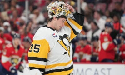 Pittsburgh Penguins locker room, Tristan Jarry, Mike Sullivan