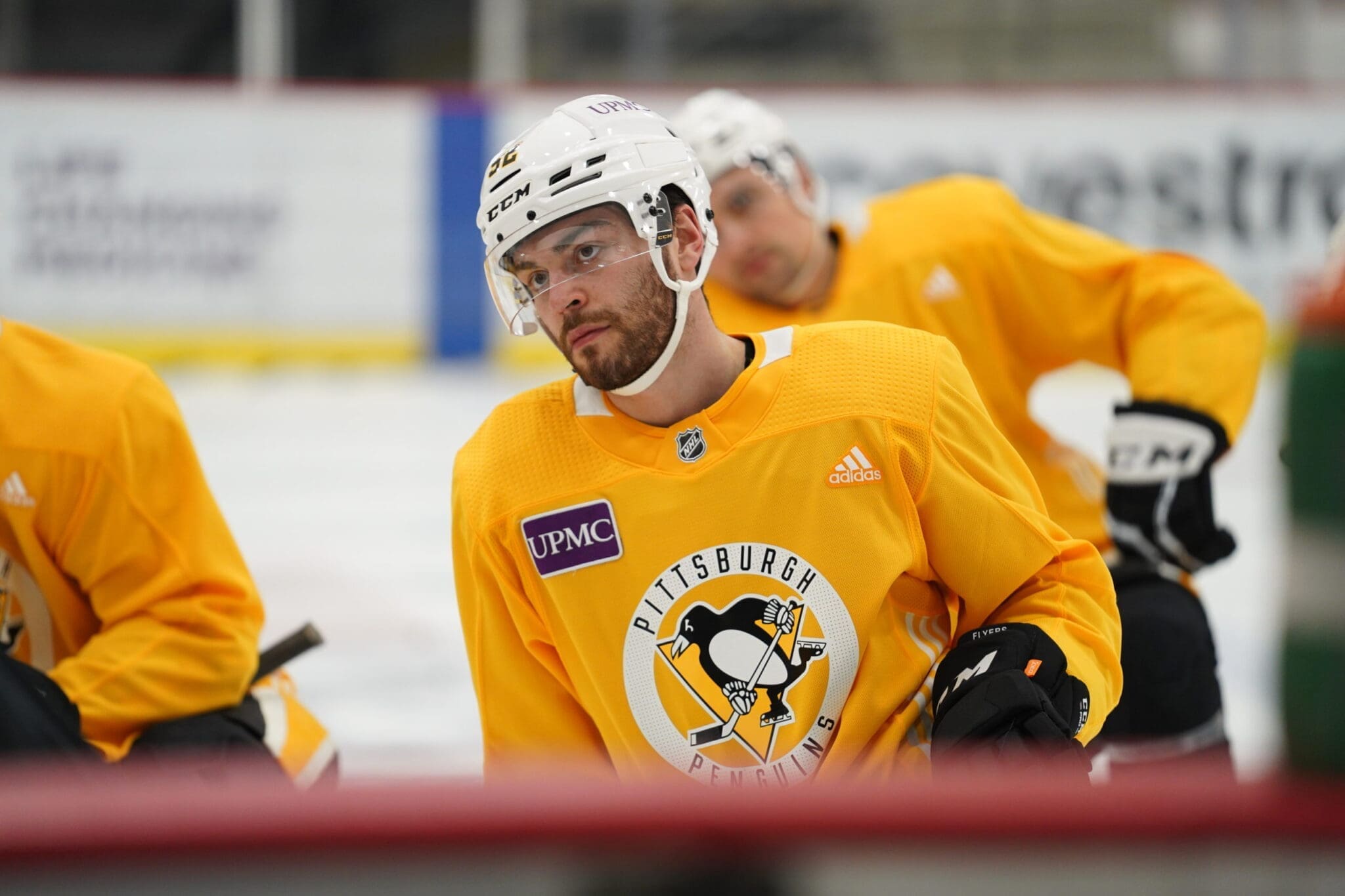 Pittsburgh Penguins Mark Friedman, Colton Sceviour, Anthony Angello