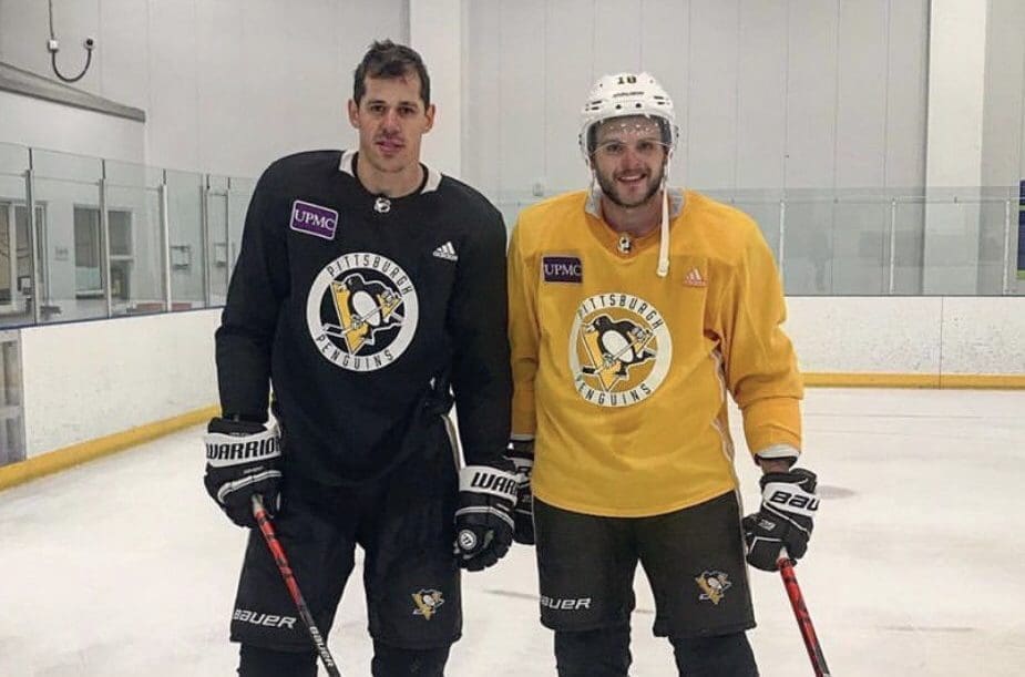 Pittsburgh Penguins alex galchenyuk and evgeni malkin