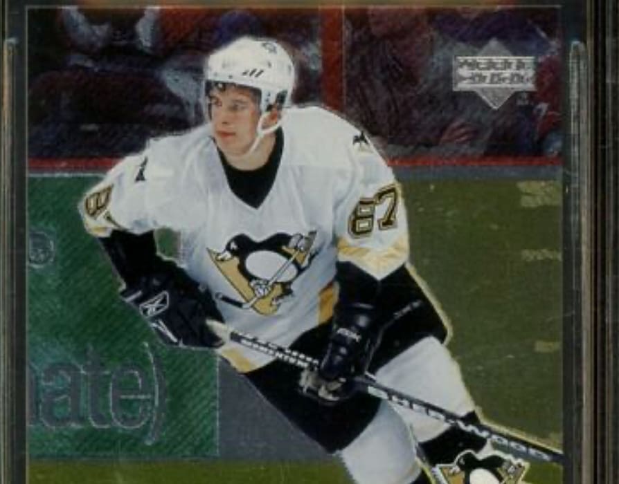 Pittsburgh Penguins Sidney Crosby rookie card