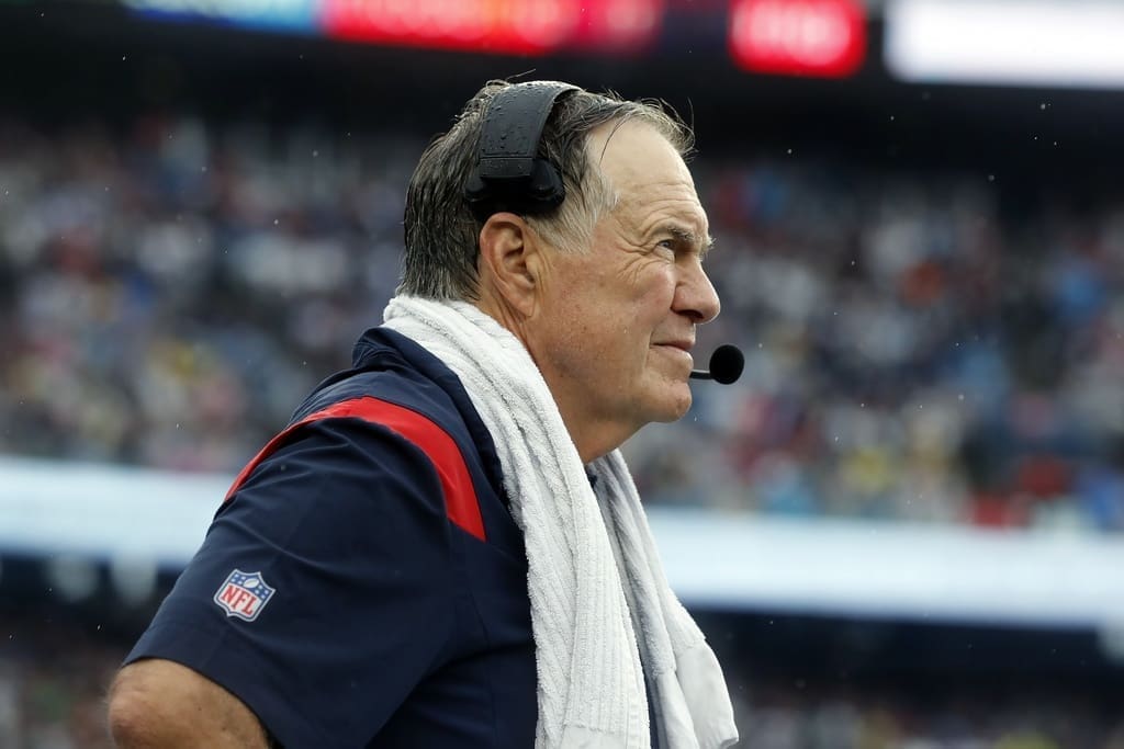 New England Patriots head coach Bill Belichick.