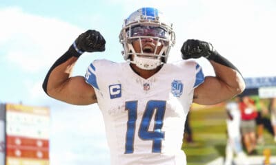 Amon-Ra St. Brown and the Detroit Lions take over the top spot in the NFL Power Rankings
