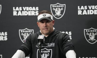 Las Vegas Raiders head coach Josh McDaniels