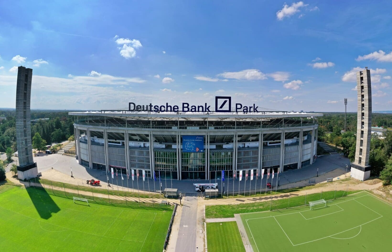 New England Patriots get ready to play at Deutsche Bank Park in Frankfurt, Germany