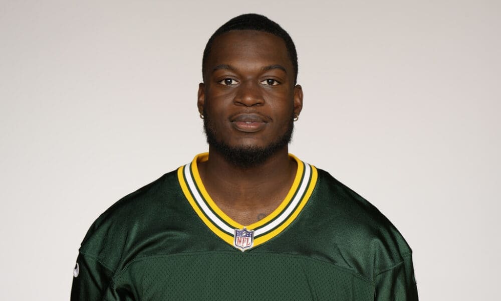 This is a 2023 photo of William Hooper of the Green Bay Packers NFL football team. This image reflects the Green Bay Packers active roster as of Monday, June 12, 2023 when this image was taken. (AP Photo)