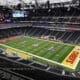 An overall interior general view of Allegiant Stadium before the NFL Super Bowl 58 football game Sunday, Feb. 11, 2024, in Las Vegas. (AP Photo/Adam Hunger)