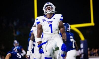 New England Patriots signed Georgia State linebacker Jontrey Hunter as an undrafted free agent (UDFA) following the 2024 NFL Draft