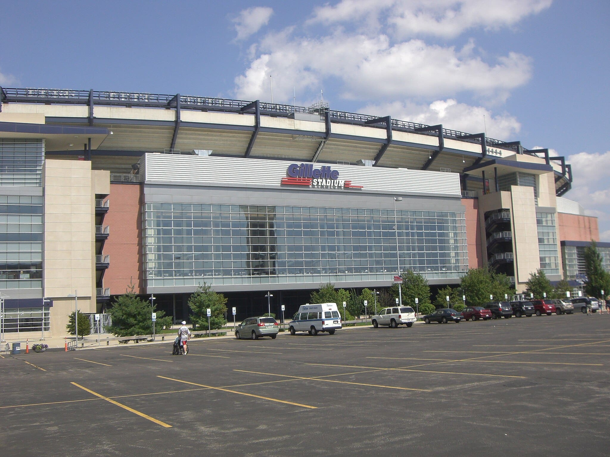 Gillette Stadium, home of the New England Patriots. Hosting NFL Draft prospects for Top 30 visits.