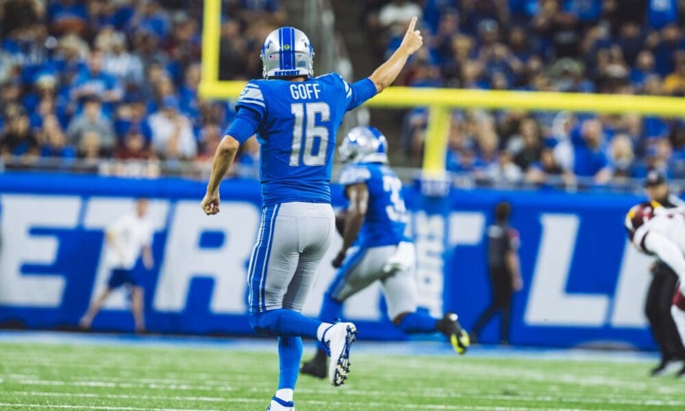 QB Jared Goff has the Detroit Lions at No. 2 in this week's NFL Power Rankings