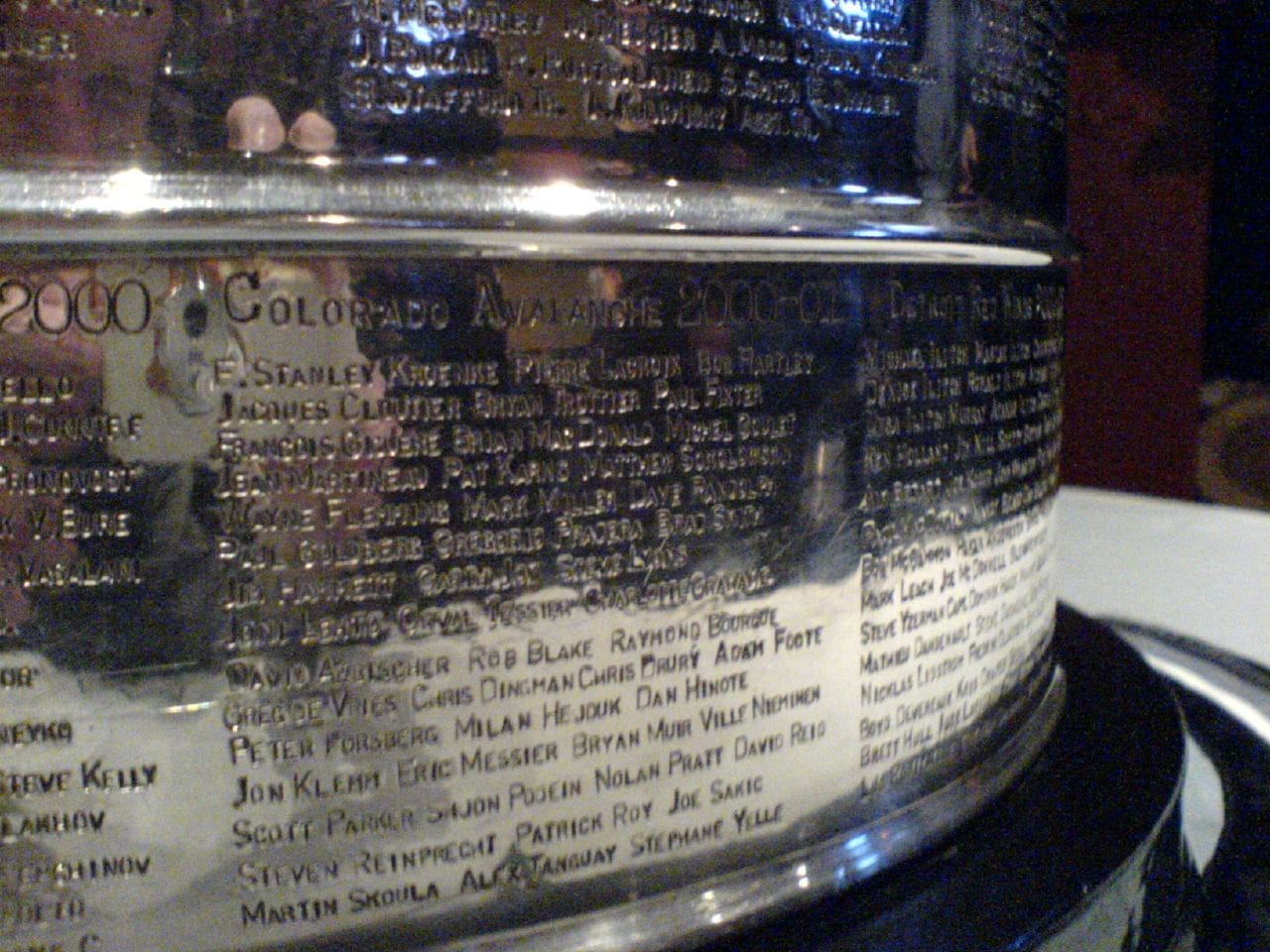 2001 Colorado Avalanche Stanley Cup