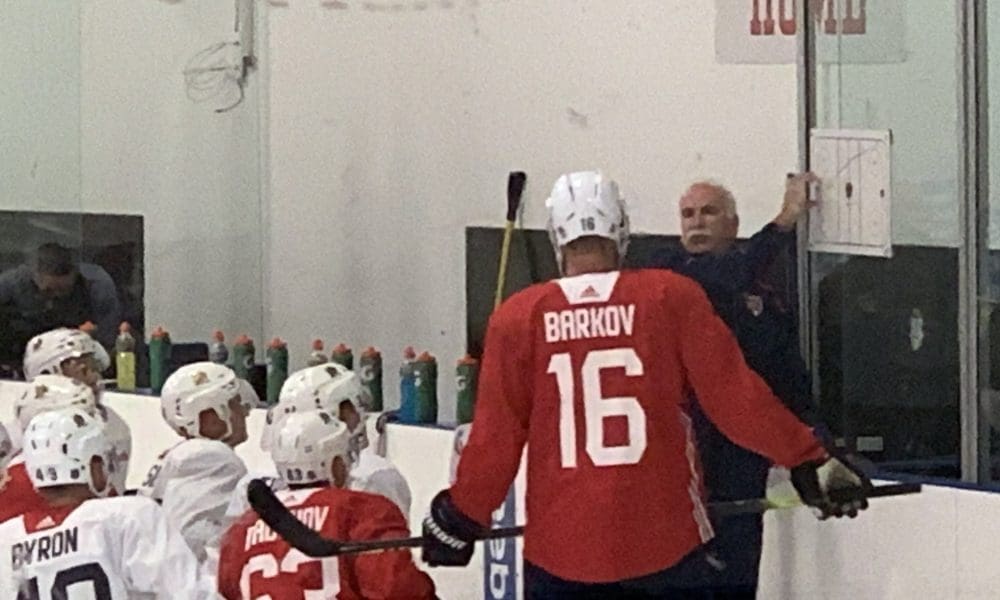 Joel Quenneville Panthers training camp