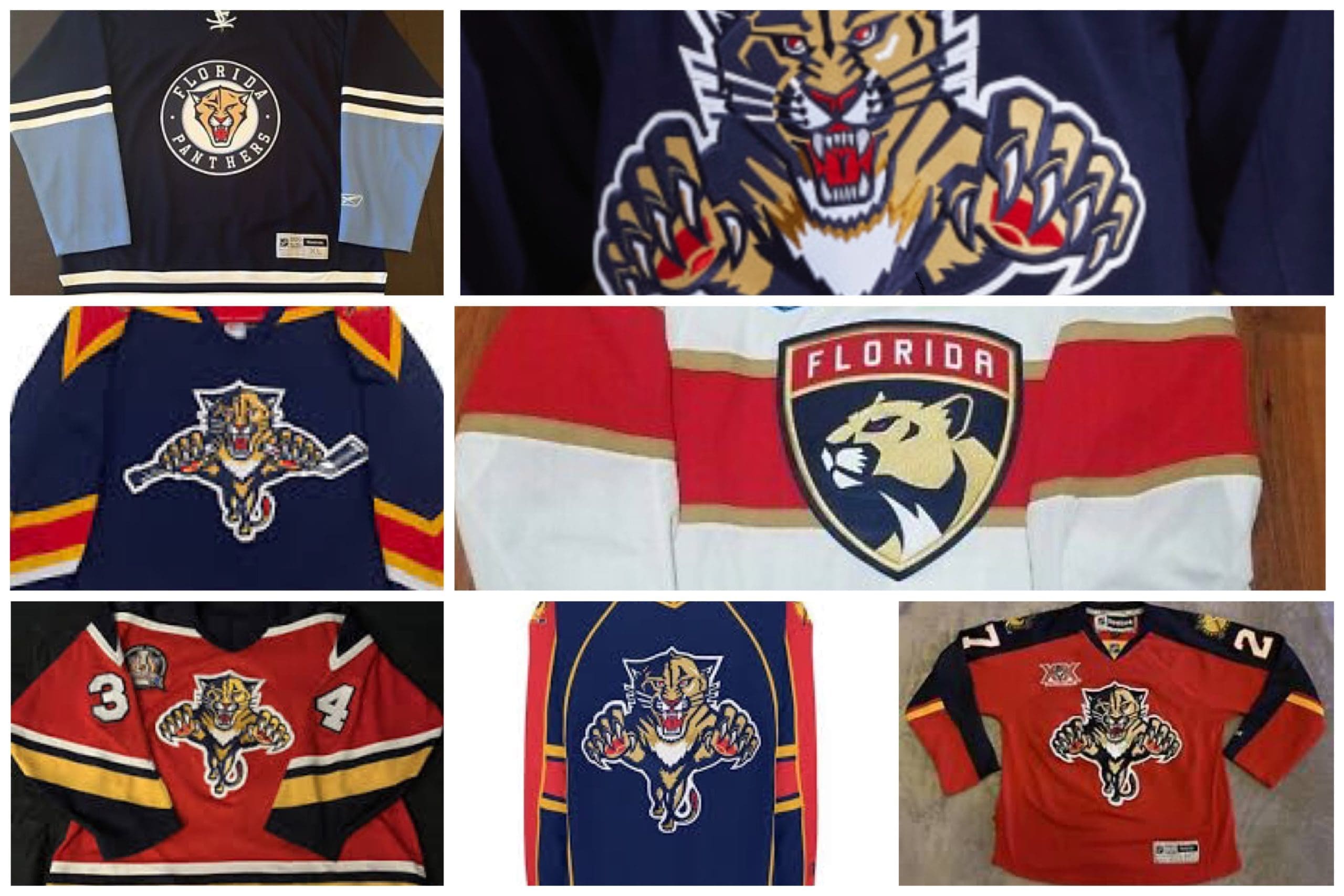 New fl panthers jersey best sale