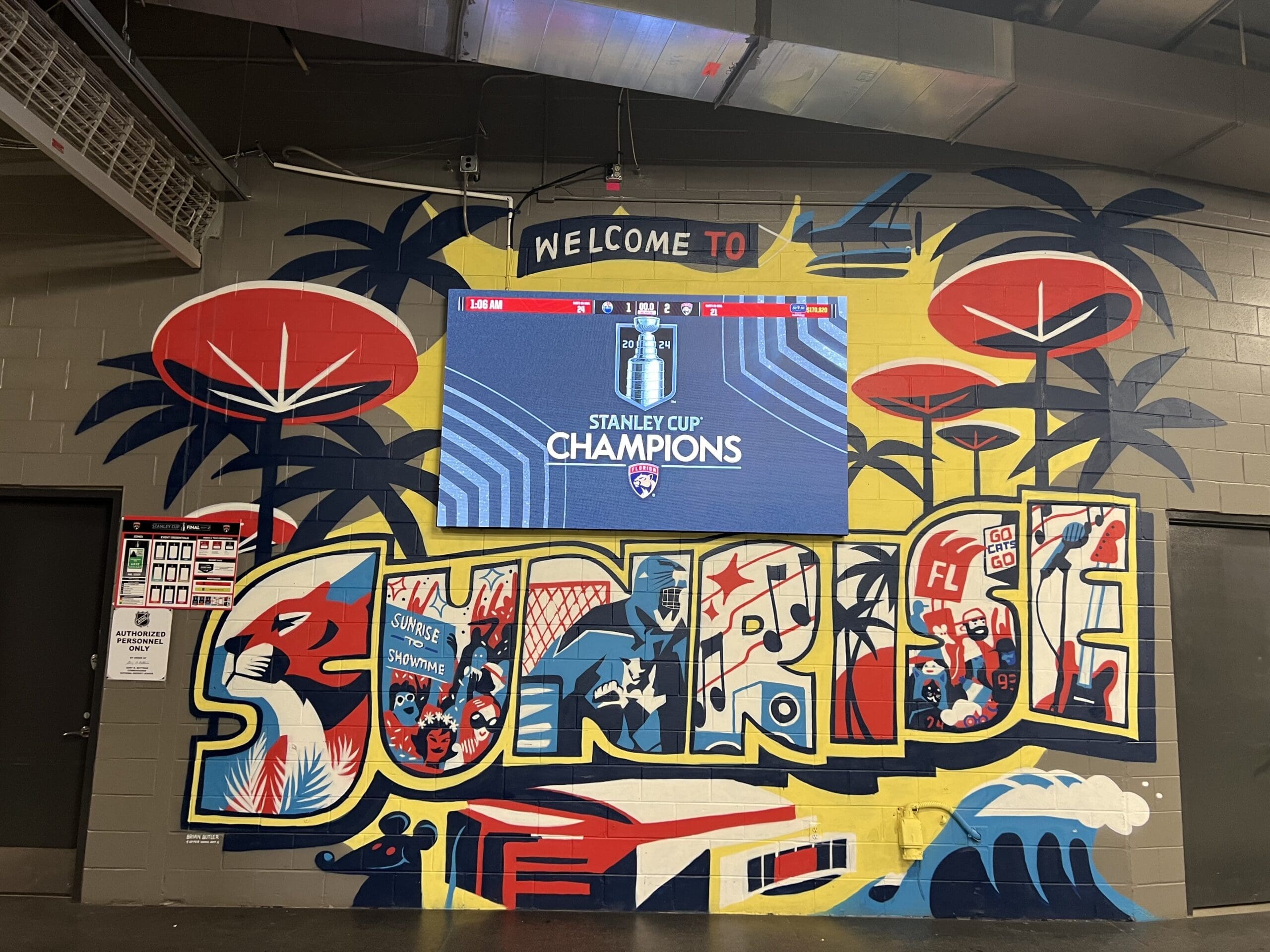 Ceremony Toned Down, Florida Panthers Still Excited to Get Stanley Cup