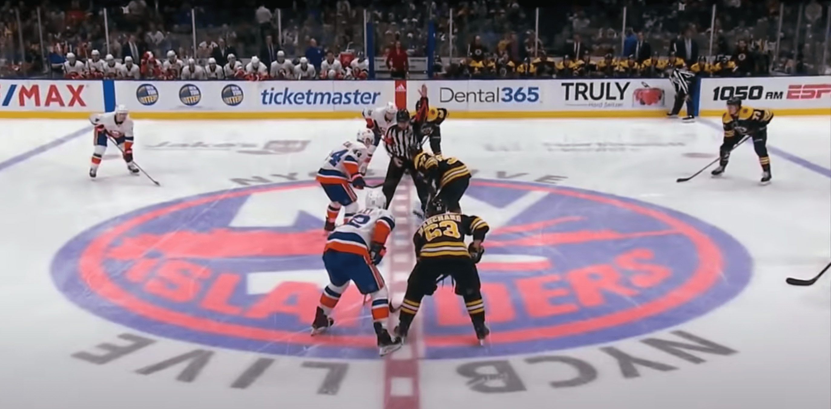 New York Islanders lineup vs. the Boston Bruins